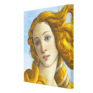 Sandro Botticelli - Geburt der Venus-Details Leinwanddruck