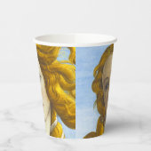 Sandro Botticelli - Geburt der Venus-Details Pappbecher (Links)