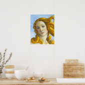Sandro Botticelli - Geburt der Venus-Details Poster (Küche)