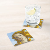 Sandro Botticelli - Geburt der Venus-Details Rechteckiger Pappuntersetzer (Vor Ort)