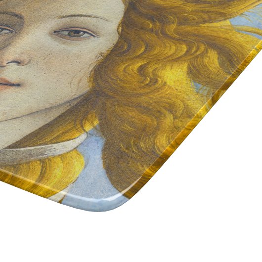 Sandro Botticelli - Geburt der Venus-Details Schneidebrett (Ecke)