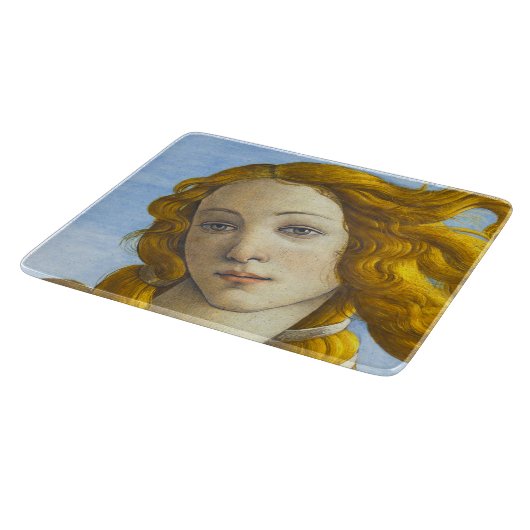 Sandro Botticelli - Geburt der Venus-Details Schneidebrett (Ecke)