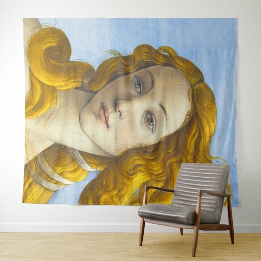 Sandro Botticelli - Geburt der Venus-Details Wandteppich (Beispiel (Horizontal))