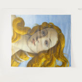 Sandro Botticelli - Geburt der Venus-Details Wandteppich (Vorderseite (Horizontal))