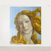 Sandro Botticelli - Geburt der Venus-Details Wandteppich (Vorderseite)