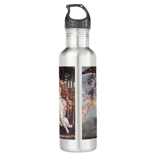 Sandro Botticelli - Geburt der Venus Edelstahlflasche (Rückseite)