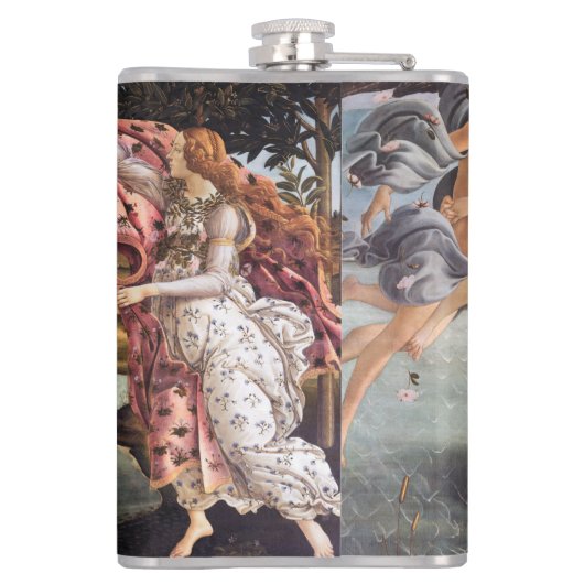 Sandro Botticelli - Geburt der Venus Flachmann (Rückseite)