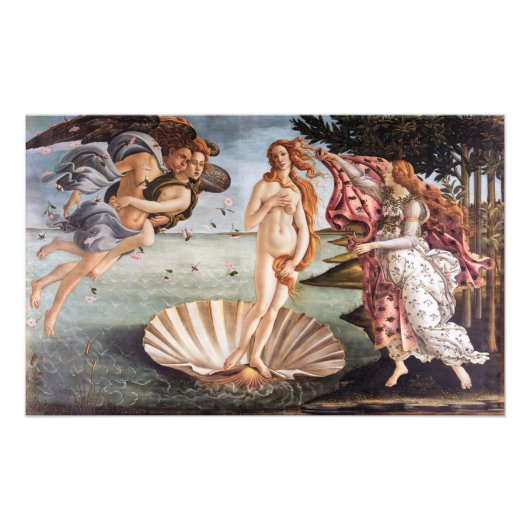 Sandro Botticelli - Geburt der Venus Fotodruck (Vorne)