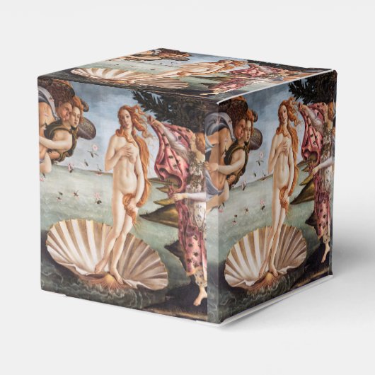 Sandro Botticelli - Geburt der Venus Geschenkschachtel (Rückseite)