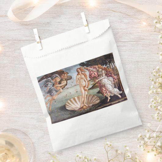 Sandro Botticelli - Geburt der Venus Geschenktütchen (Ausgeschnitten)