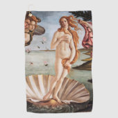Sandro Botticelli - Geburt der Venus Golfhandtuch (Vorderseite)