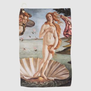 Sandro Botticelli - Geburt der Venus Golfhandtuch