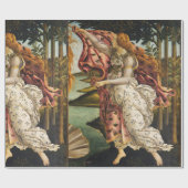Sandro Botticelli Geburt der Venus Hora des Frühli Geschenkpapier (Flach)