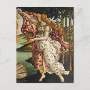 Sandro Botticelli Geburt der Venus Hora des Frühli Postkarte