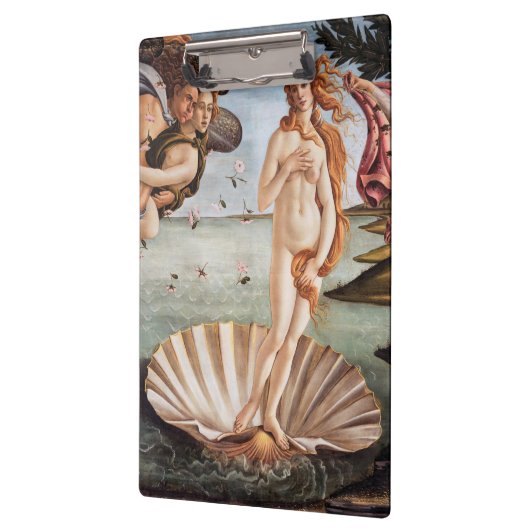 Sandro Botticelli - Geburt der Venus Klemmbrett (Links)