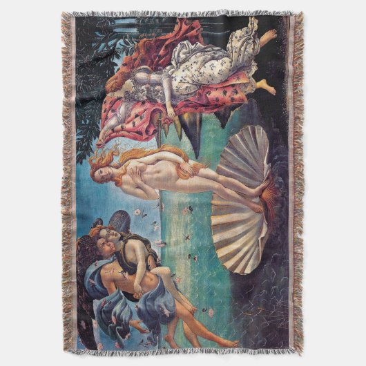 Sandro Botticelli - Geburt der Venus - Kunst der K Decke (Vorderseite Vertikal)