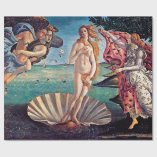Sandro Botticelli - Geburt der Venus - Kunst der K Geschenkpapier