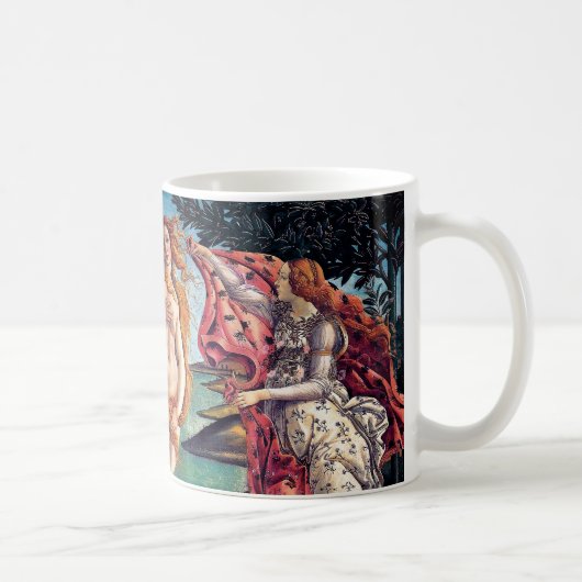 Sandro Botticelli - Geburt der Venus - Kunst der K Kaffeetasse (Rechts)