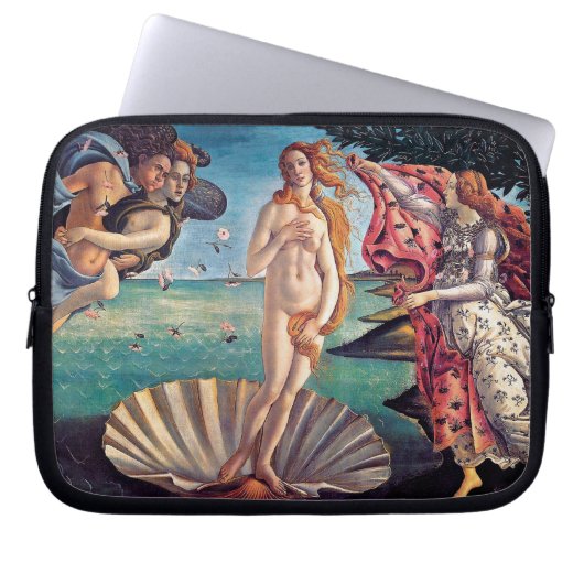 Sandro Botticelli - Geburt der Venus - Kunst der K Laptopschutzhülle (Vorderseite)