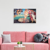Sandro Botticelli - Geburt der Venus - Kunst der K Leinwanddruck (Insitu (Wohnzimmer))
