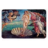 Sandro Botticelli - Geburt der Venus - Kunst der K Magnet (Horizontal)