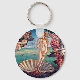 Sandro Botticelli - Geburt der Venus - Kunst der K Schlüsselanhänger