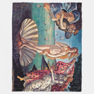 Sandro Botticelli - Geburt der Venus - Kunstwerk Fleecedecke