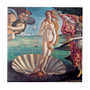 Sandro Botticelli - Geburt der Venus - Kunstwerk Fliese