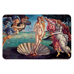 Sandro Botticelli - Geburt der Venus - Kunstwerk Magnet