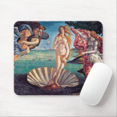 Sandro Botticelli - Geburt der Venus - Kunstwerk Mousepad (Mit Mouse)