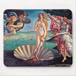 Sandro Botticelli - Geburt der Venus - Kunstwerk Mousepad