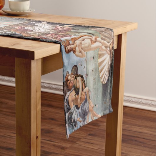 Sandro Botticelli - Geburt der Venus Kurzer Tischläufer (Beispiel)