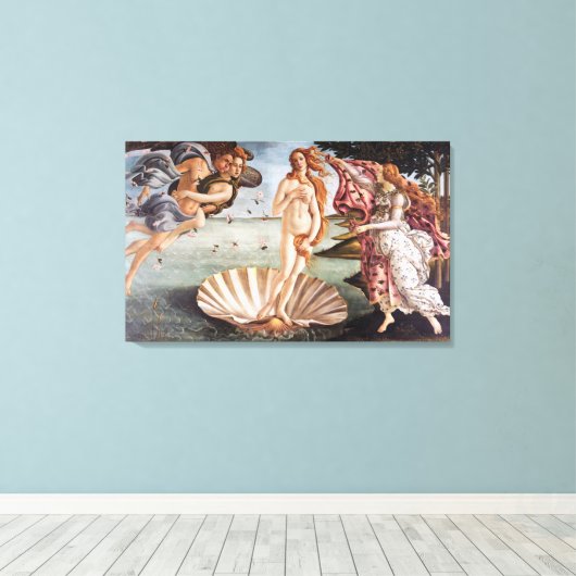 Sandro Botticelli - Geburt der Venus Leinwanddruck (Insitu (Holzboden))