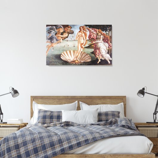 Sandro Botticelli - Geburt der Venus Leinwanddruck (Insitu (Schlafzimmer))