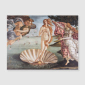 Sandro Botticelli - Geburt der Venus Magnetkarte (Vorderseite)