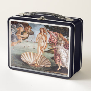 Sandro Botticelli - Geburt der Venus Metall Brotdose