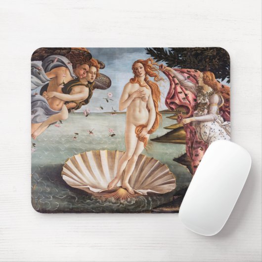 Sandro Botticelli - Geburt der Venus Mousepad (Mit Mouse)