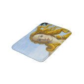 Sandro Botticelli - Geburt der Venus Nah-up Badematte (Schrägansicht)