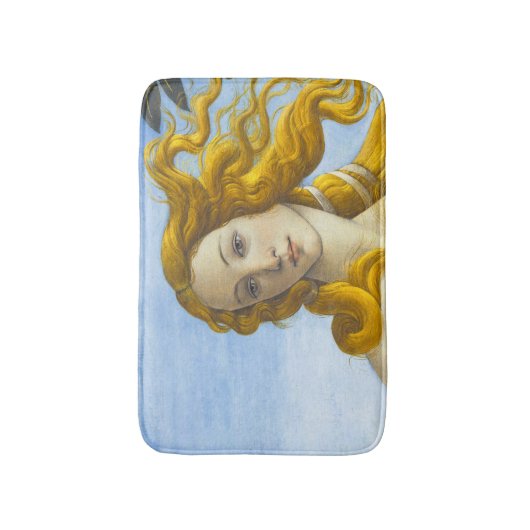 Sandro Botticelli - Geburt der Venus Nah-up Badematte (Vorderseite Vertikal)