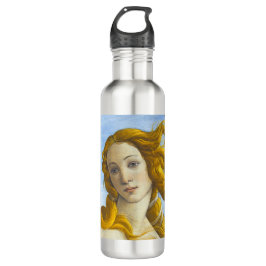 Sandro Botticelli - Geburt der Venus Nah-up Edelstahlflasche