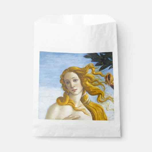 Sandro Botticelli - Geburt der Venus Nah-up Geschenktütchen (Vorderseite)