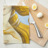 Sandro Botticelli - Geburt der Venus Nah-up Geschirrtuch (Viertel Falte)