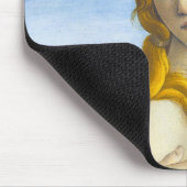 Sandro Botticelli - Geburt der Venus Nah-up Mousepad (Ecke)