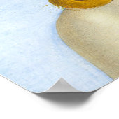 Sandro Botticelli - Geburt der Venus Nah-up Poster (Ecke)