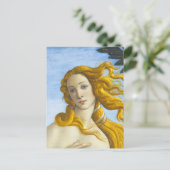 Sandro Botticelli - Geburt der Venus Nah-up Postkarte (Stehend Vorderseite)