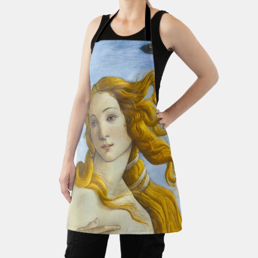 Sandro Botticelli - Geburt der Venus Nah-up Schürze (InSitu)