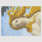 Sandro Botticelli - Geburt der Venus Nah-up Seidenpapier (Vorderseite)