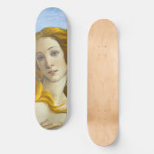 Sandro Botticelli - Geburt der Venus Nah-up Skateboard (Vorderseite)