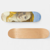 Sandro Botticelli - Geburt der Venus Nah-up Skateboard (Horizontal)