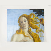 Sandro Botticelli - Geburt der Venus Nah-up Wandteppich (Vorderseite (Horizontal))